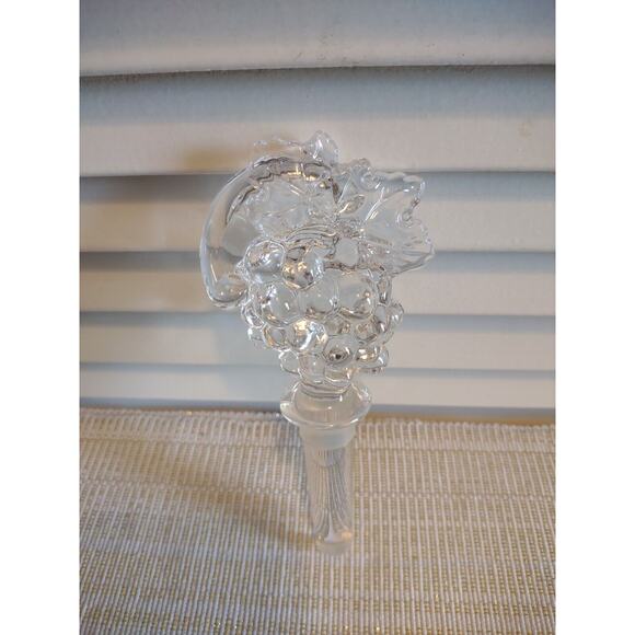 Mikasa Glass Wine Bottle Stopper Grapes Fruit Collection with box T8174/900 - Picture 9 of 9